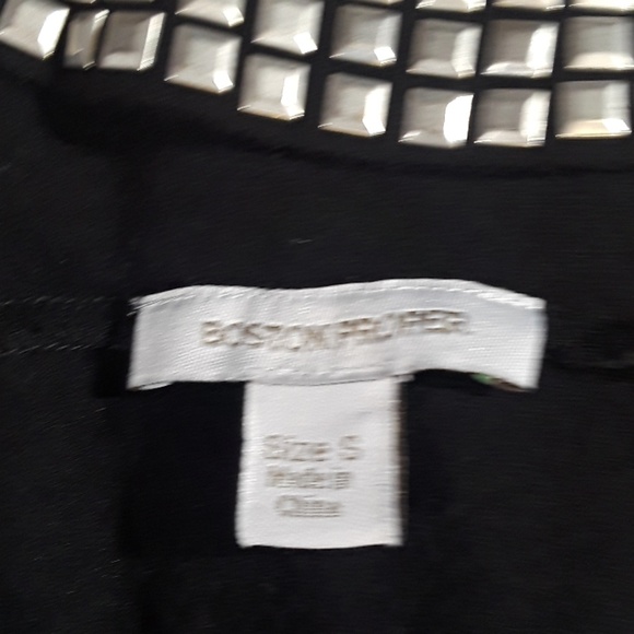 Boston Prosper black and meta l dress - Picture 2 of 8